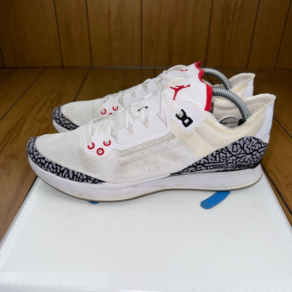 Jordan 88 Racer White Cement Mens Running Shoes AV1200-100 Size 11